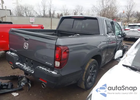 2023 Honda Ridgeline Rtl из США, поврежденный, VIN 5FPYK3F57PB061575